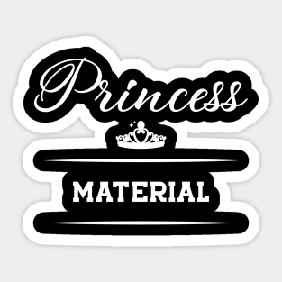 Princess Material Sticker